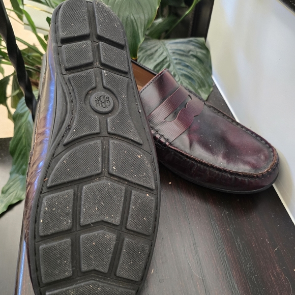 G.H. Bass & Co. Men\'s Burgundy Roman Loafers main image 7